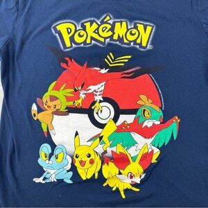 Pokemon Full Front T-Shirt Size Large Men's (2016) Pre-Owned Short Sleeve